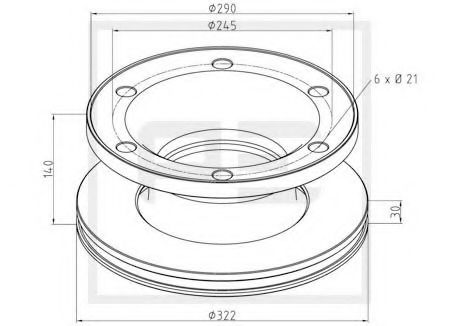 Disc frana