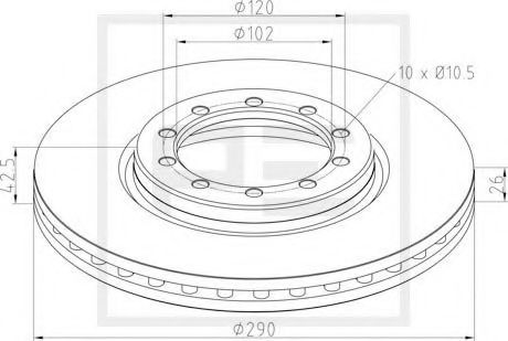 Disc frana