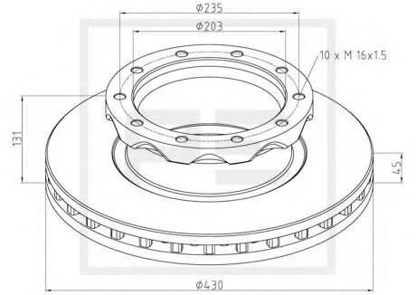 Disc frana