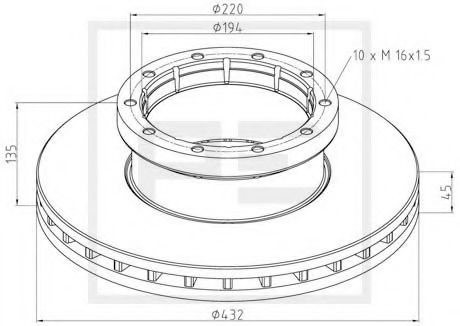 Disc frana