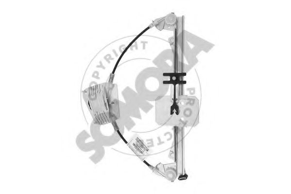 Mecanism actionare geam