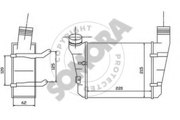 Intercooler, compresor