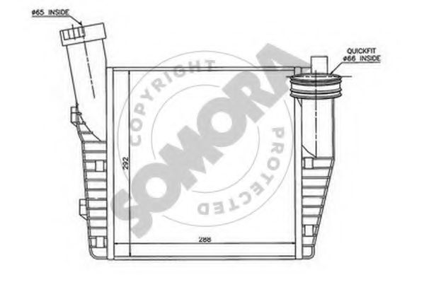 Intercooler, compresor
