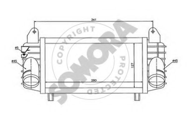 Intercooler, compresor
