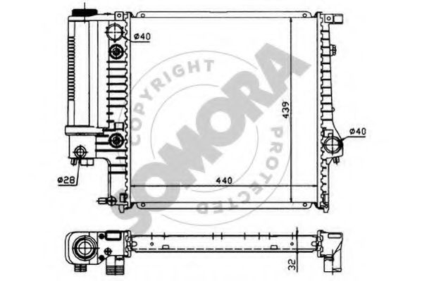 Radiator, racire motor