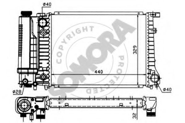 Radiator, racire motor