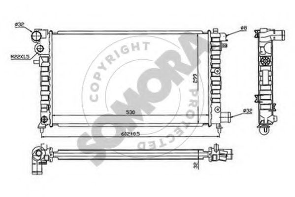 Radiator, racire motor