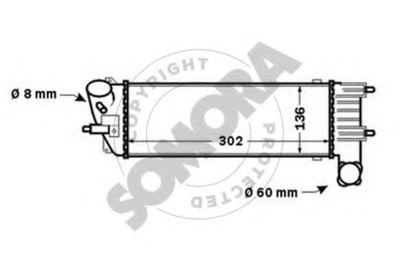 Intercooler, compresor