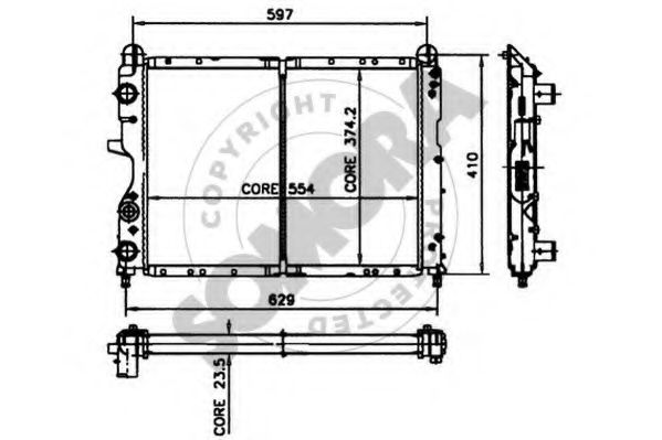 Radiator, racire motor