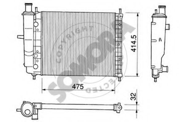 Radiator, racire motor