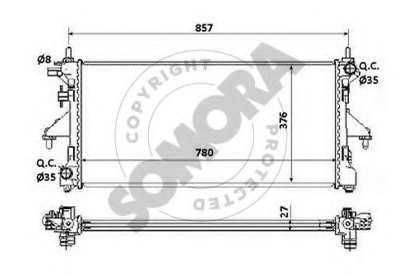 Radiator, racire motor