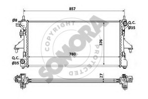 Radiator, racire motor