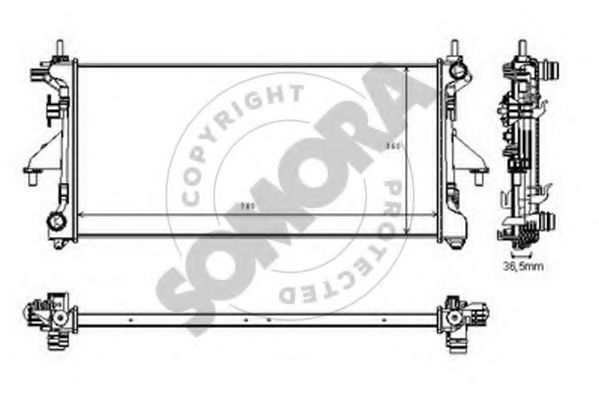 Radiator, racire motor