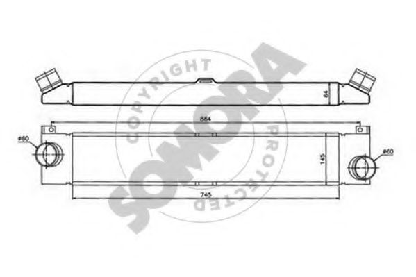 Intercooler, compresor