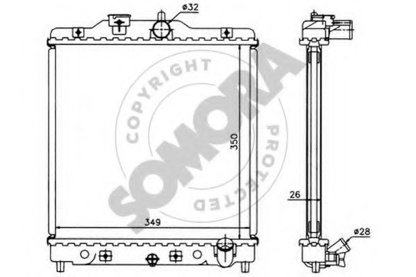 Radiator, racire motor