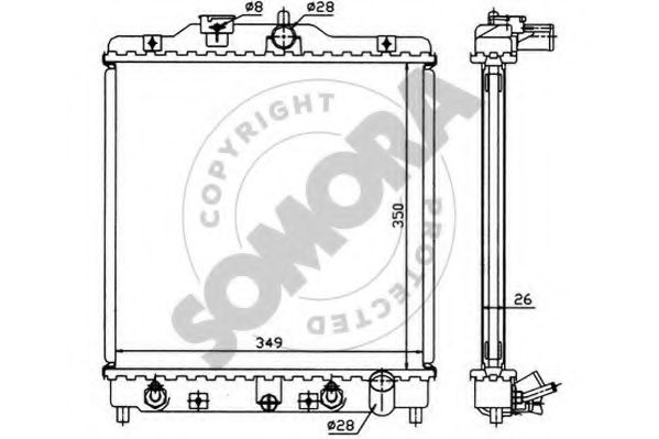 Radiator, racire motor