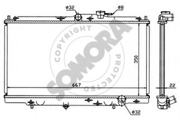 Radiator, racire motor