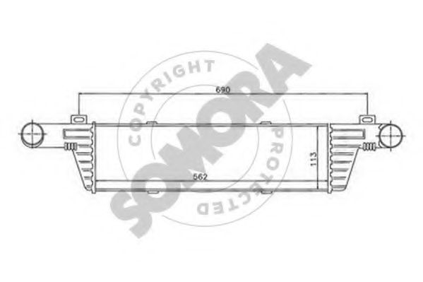 Intercooler, compresor