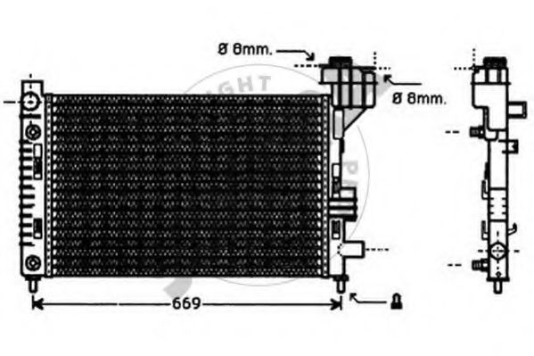 Radiator, racire motor