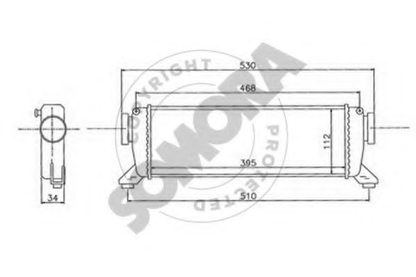 Intercooler, compresor