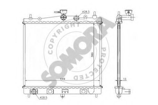 Radiator, racire motor