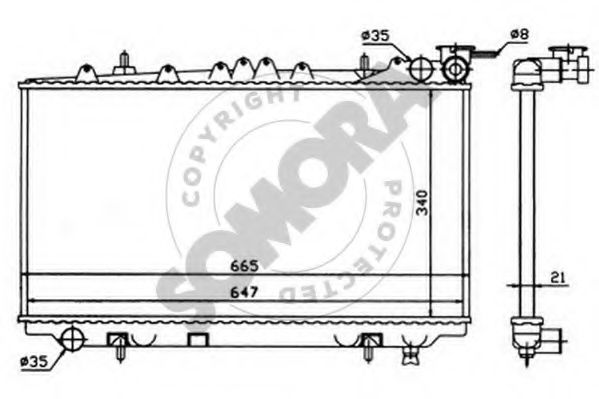 Radiator, racire motor