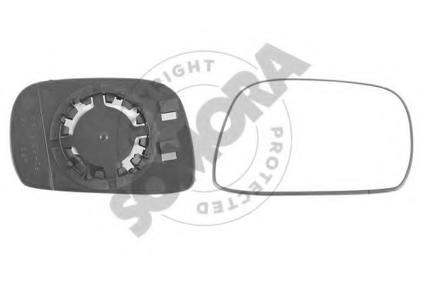 Sticla oglinda, oglinda retrovizoare exterioara