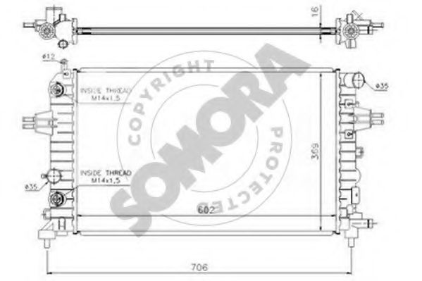 Radiator, racire motor