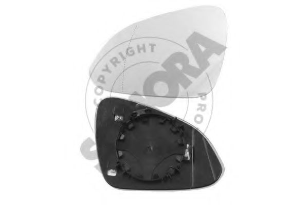 Sticla oglinda, oglinda retrovizoare exterioara