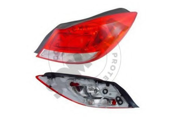 Lampa spate