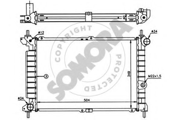 Radiator, racire motor