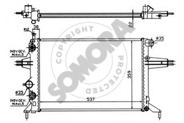 Radiator, racire motor