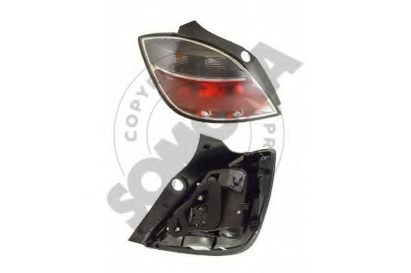 Lampa spate