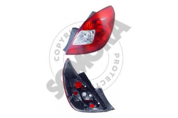 Lampa spate