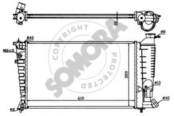 Radiator, racire motor