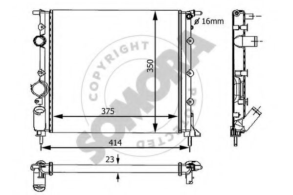 Radiator, racire motor