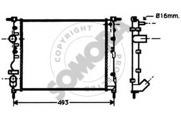 Radiator, racire motor