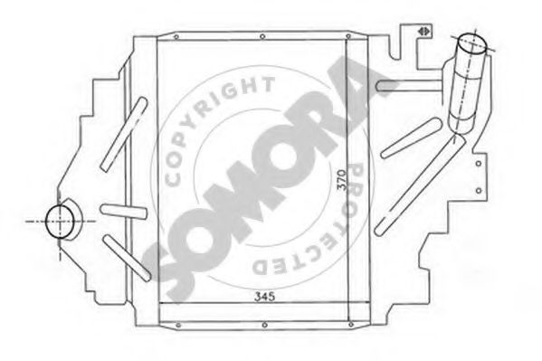 Intercooler, compresor