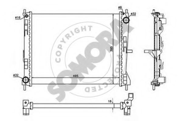 Radiator, racire motor