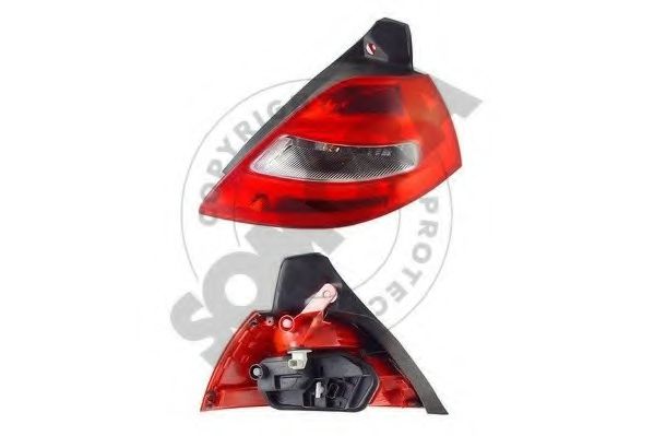 Lampa spate