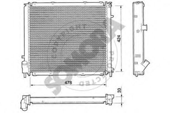 Radiator, racire motor