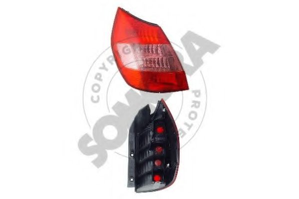 Lampa spate