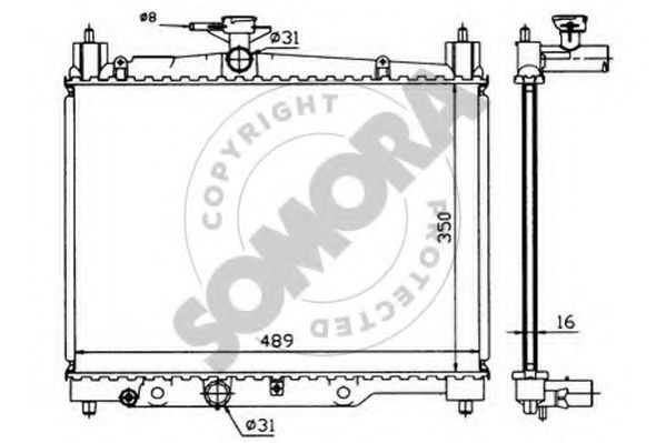 Radiator, racire motor