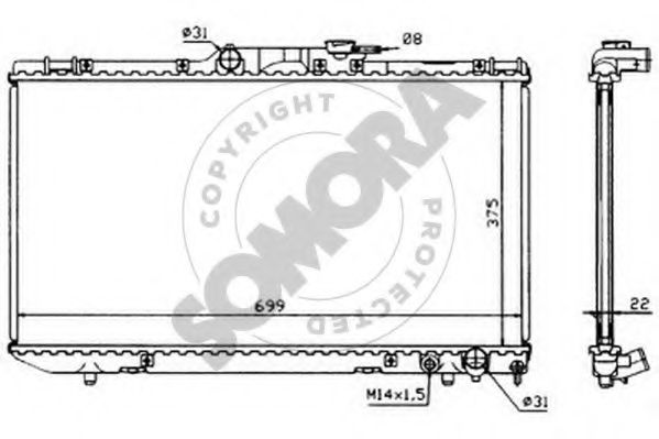 Radiator, racire motor