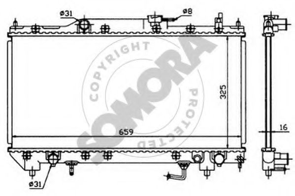 Radiator, racire motor