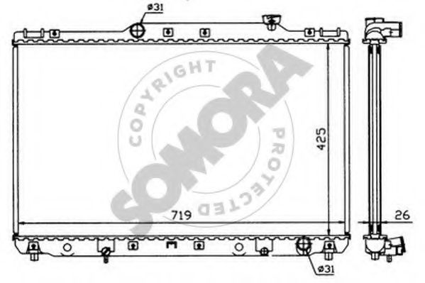 Radiator, racire motor