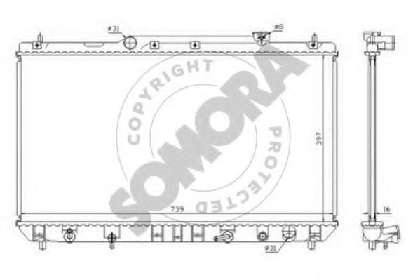 Radiator, racire motor