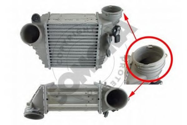 Intercooler, compresor