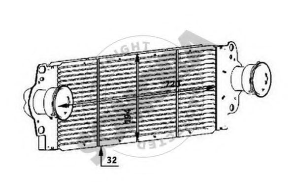 Intercooler, compresor