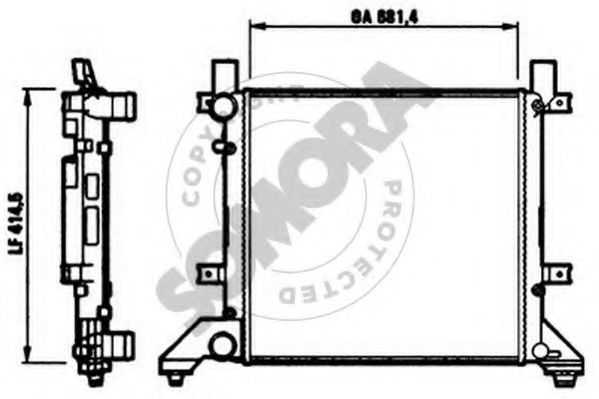 Radiator, racire motor